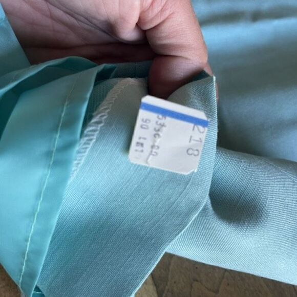 Vintage Lilli Ann 2 Piece Teal Jacket and Skirt Set - Picture 16 of 16